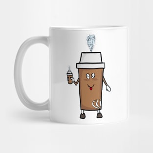 Coffee holds coffee Mug